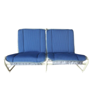 Garnitures AV Bayadère bleu 2CV