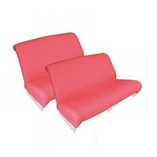 Garnitures 2 banquettes rouge diamanté Ami 6 1961 à 1969