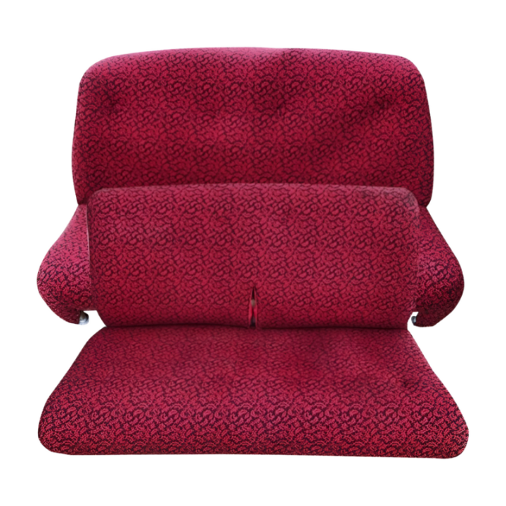 Garnitures AMI6 2 banquettes feuille de houx rouge