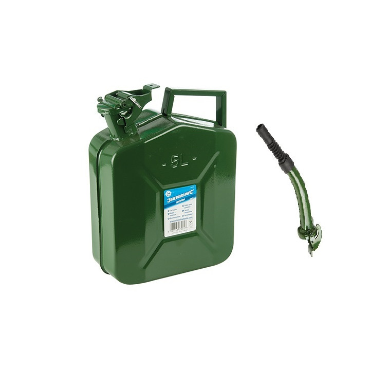 Bidon essence en fer 5L
