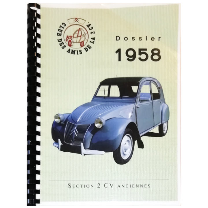 Dossier 2CV 1958