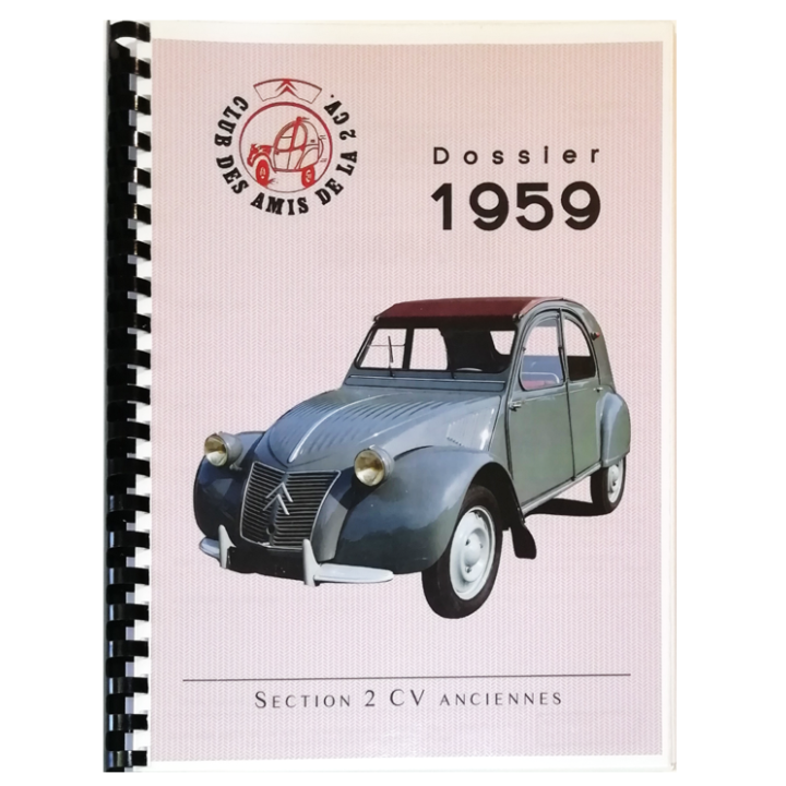 Dossier 2CV 1959