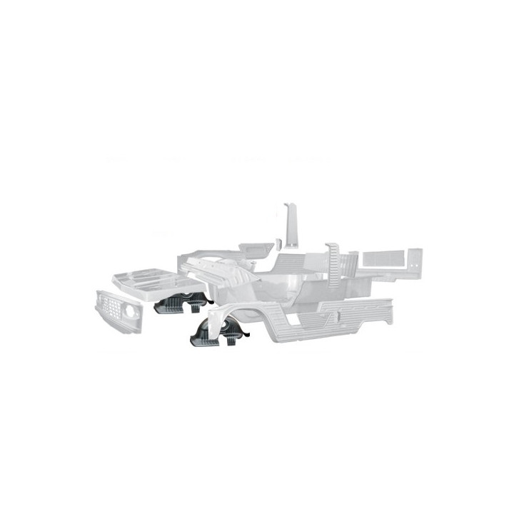 Kit carrosserie complet Méhari AM Blanc
