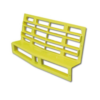 Grille de calandre de Méhari jaune Atacama