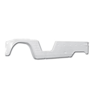 Panneau latéral G complet Méhari blanc