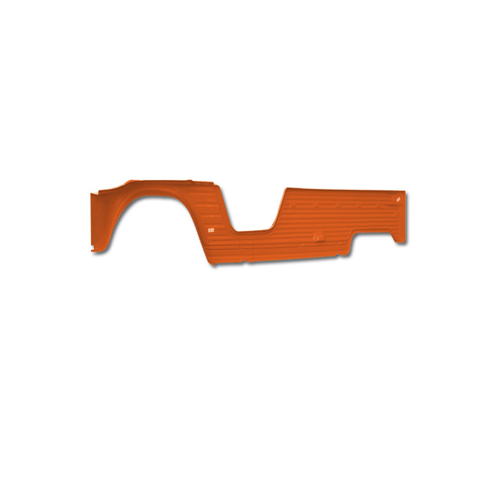 Panneau latéral D complet Méhari orange Kirghiz
