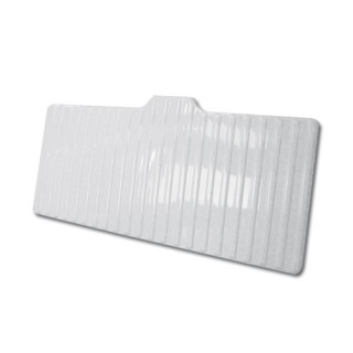 Habillage planche de siège AR Méhari blanc