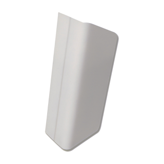 Porte gâche AM blanc ABS