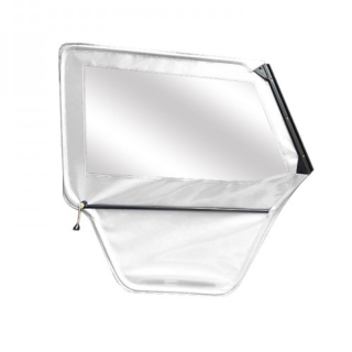 Porte G Méhari entoilée blanche