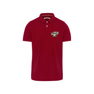 Polo CITROLAND femme bordeaux taille M