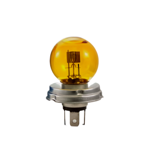 Ampoule Code-phare jaune R2 code européen 12V P45T 45/40W BOSMA