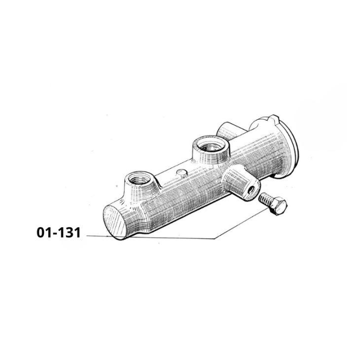 Vis fixation maître cylindre sur pédalier TH M7x20