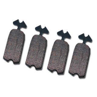 Jeu de plaquettes frein AV de service ABS (x4)