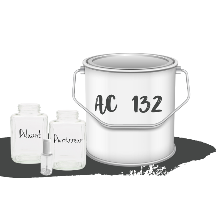 Kit de peinture Gris AC132 voiture complète