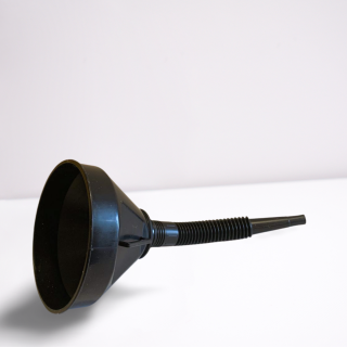 Entonnoir plastique avec flexible