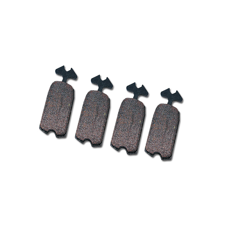 Jeu de plaquettes frein AV de service ABS (x4)