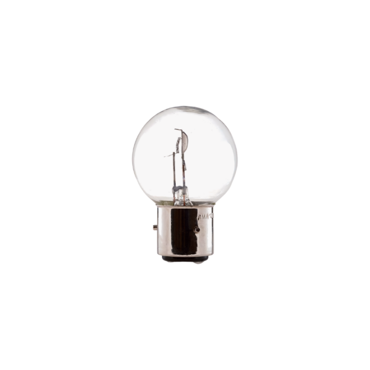 Ampoule phare blanche BA21D 45/40W 6V BOSMA