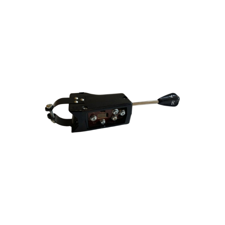 Commodo code-phare noir 2CV 12V et 6V