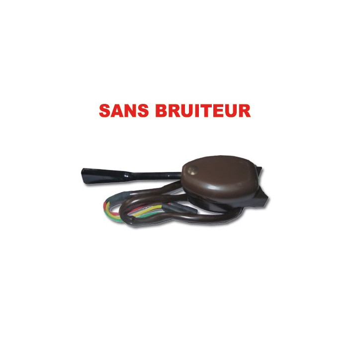 Commodo clignotant MARRON sans bruiteur 2CV Méhari - 12V