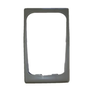 Enjoliveur de compteur trapézoïdal 2CV gris