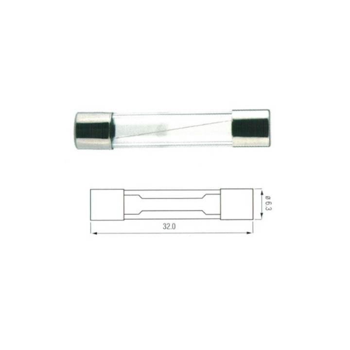 Fusible verre 15A