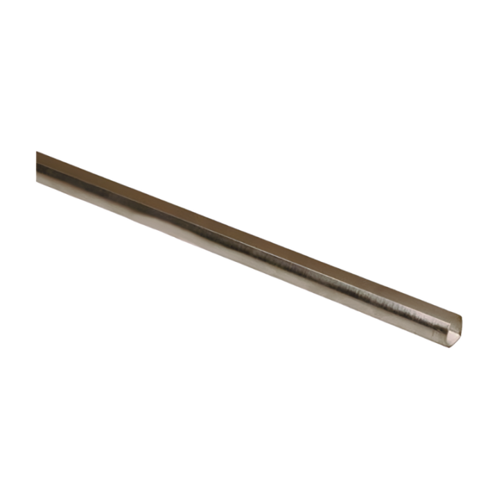 Baguette aluminium de recouvrement de joint capote 2CV