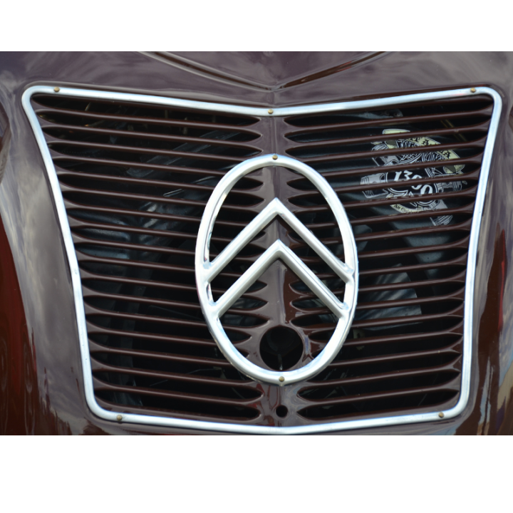 Vis laiton fixation de jonc de calande et écusson 2CV capot 23 nervures