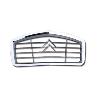 Calandre 2CV NM plastique gris bord chromé
