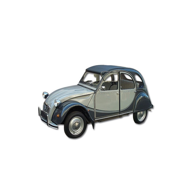 Ensemble adhésifs 2CV Charleston grise 07/1984-