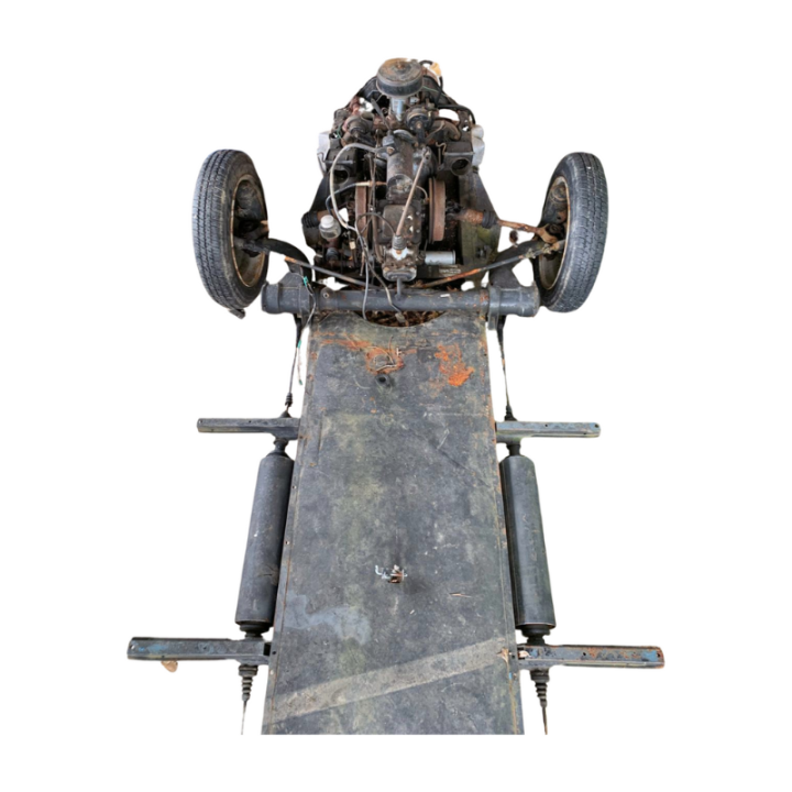 Renforts de plancher pour châssis 2CV AZ AZU (lot)