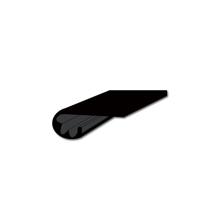 Bourrelet noir pour tablette 2CV (1 m)