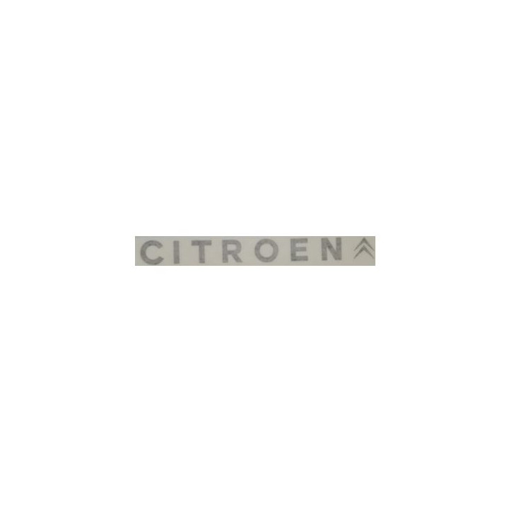 Autocollant Citroën avec chevrons pour enjoliveur de charnière de malle