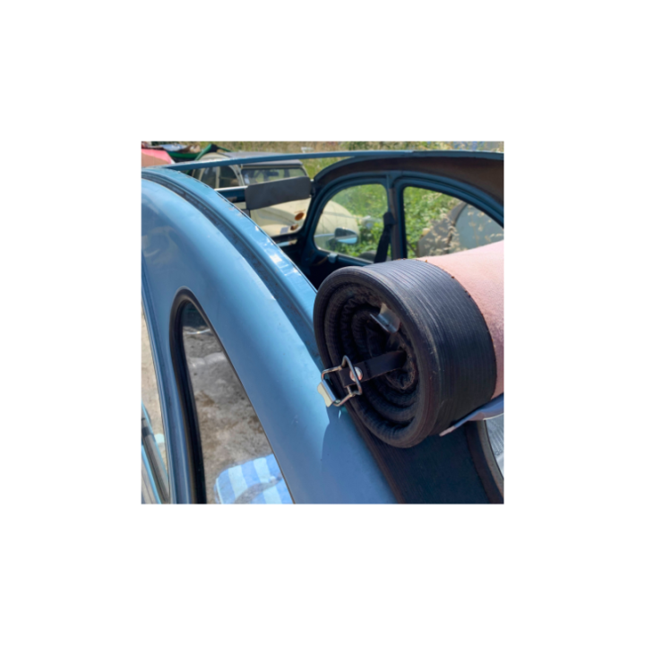 Crochet latéral arrière de capote fermeture extérieure 2CV